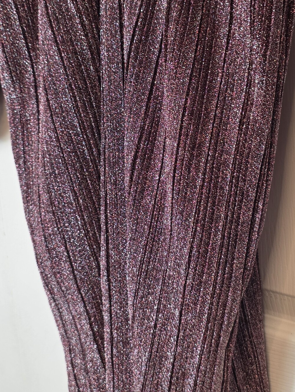 NWT SUBOO Revolve Balloon Sleeve Metallic Maxi Women's Dress Small - Picture 6 of 11